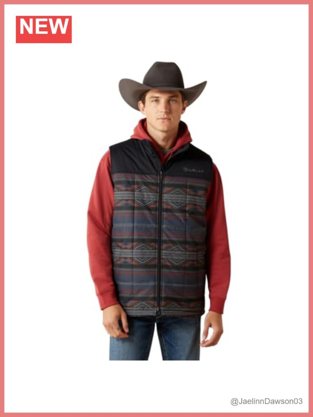 Water Resistant Insulated Quilted Vest with Standing Collar